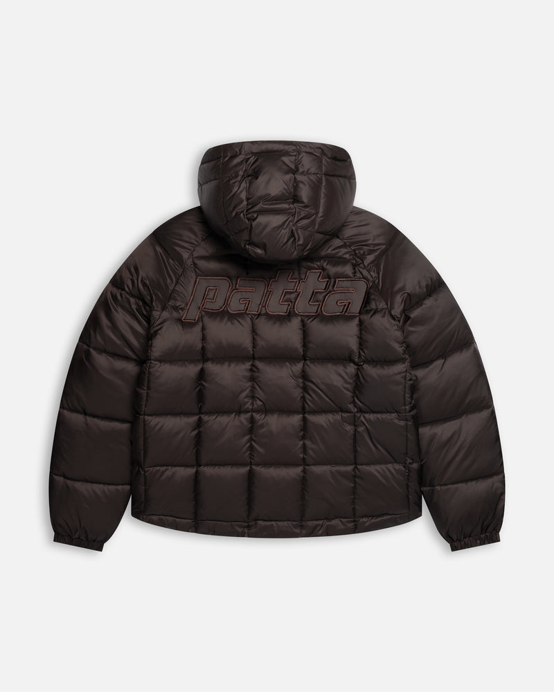 Patta Square Quilted Puffer Jacket (Java)