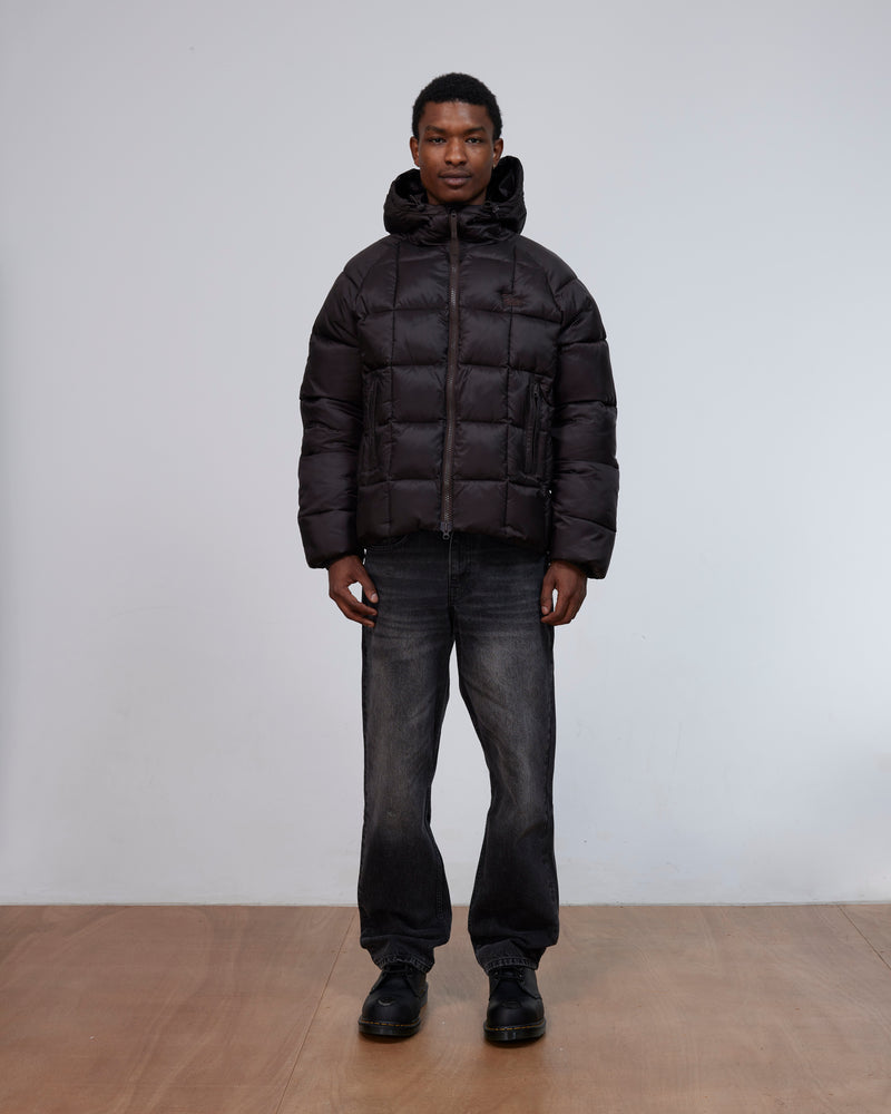 Patta Square Quilted Puffer Jacket (Java)
