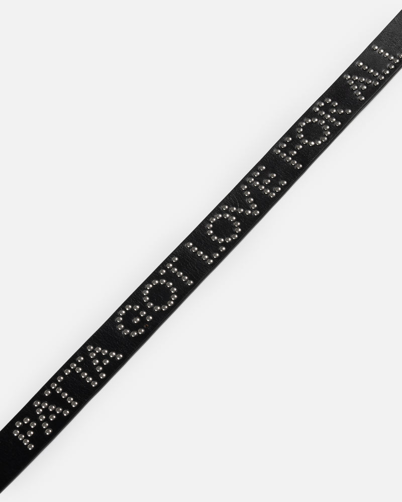 Patta Studded Got Love For All Belt (Black)