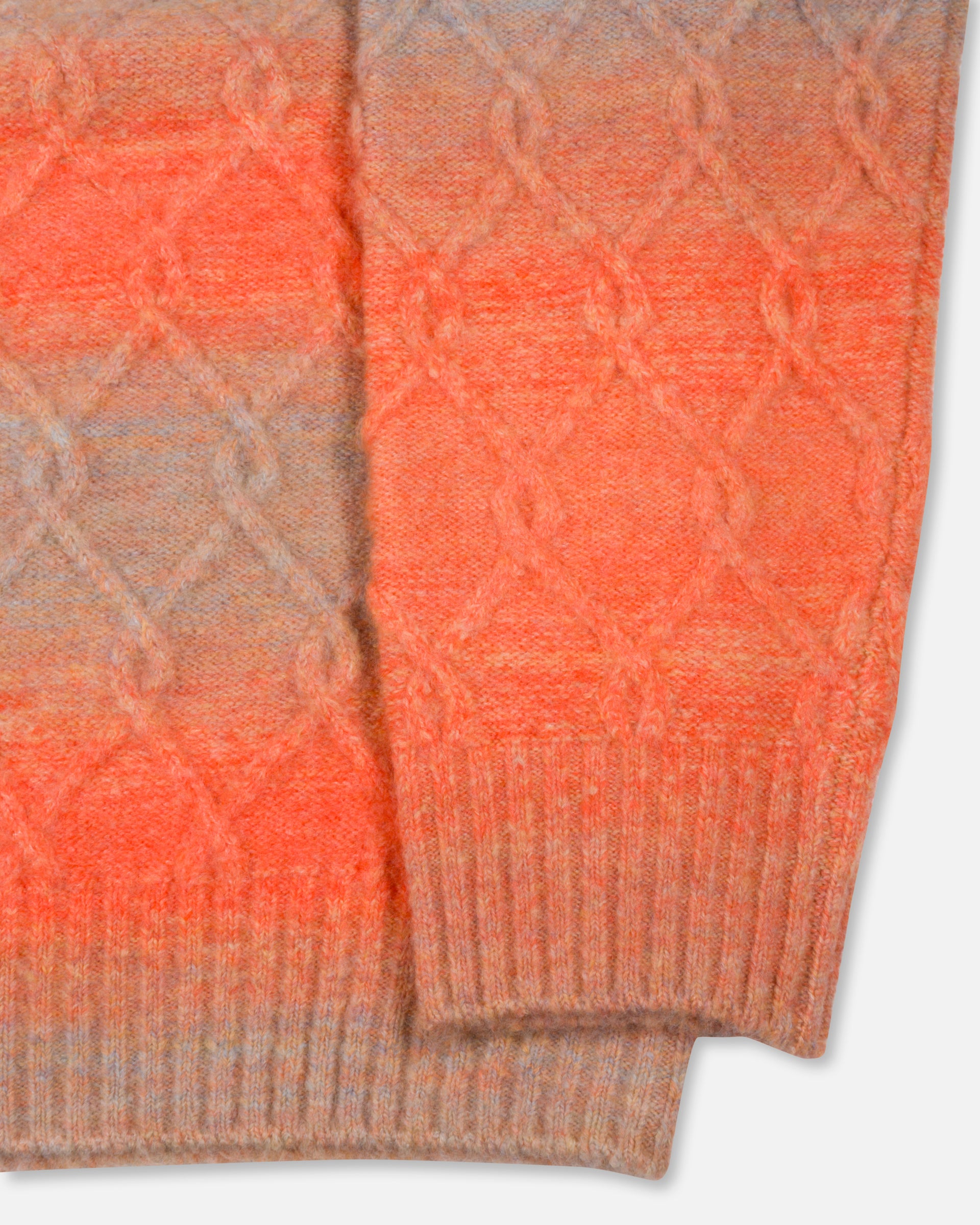 Patta Space Dye Cable Knitted Sweater (Multi)