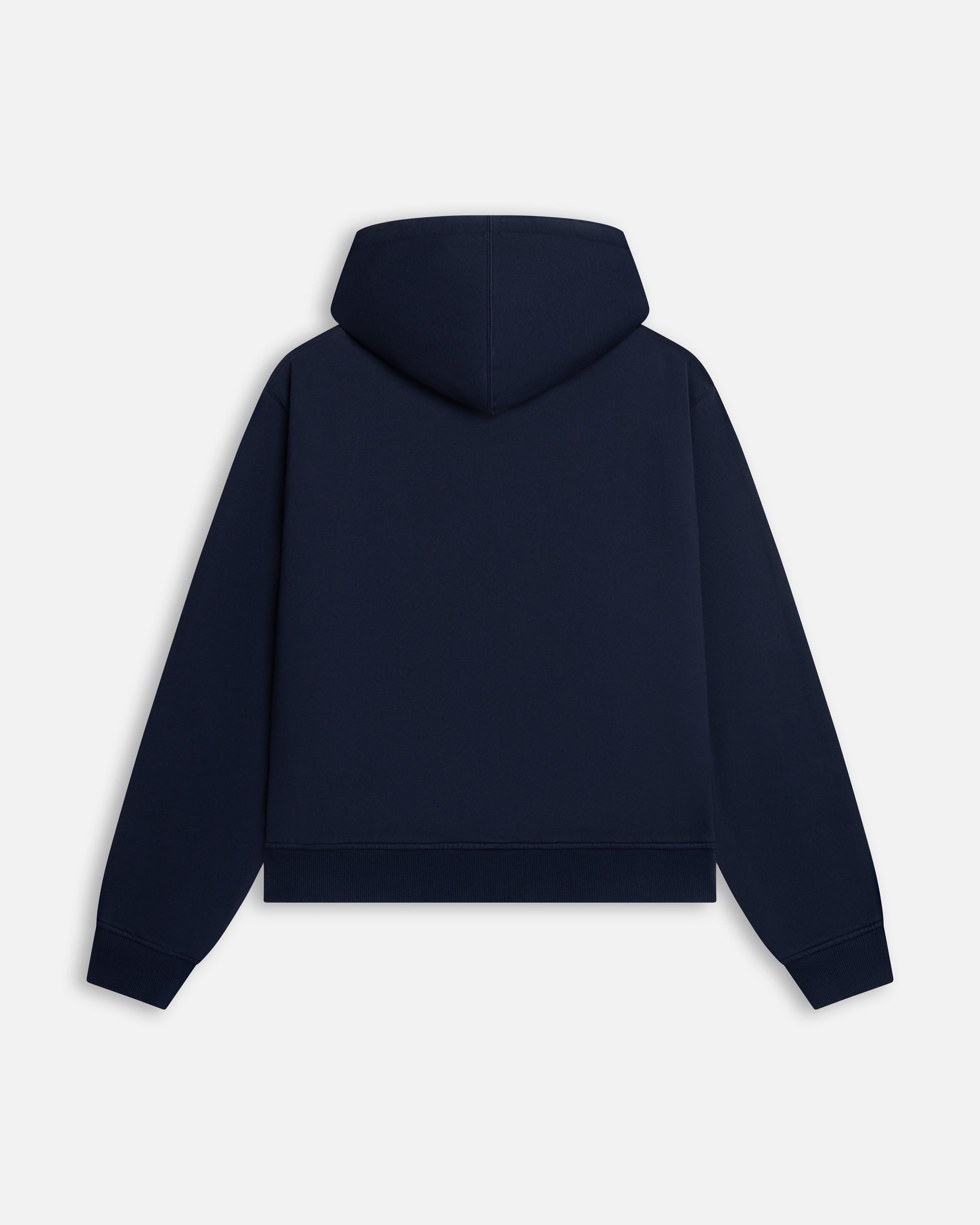 Patta Waffle Reversible Zip Up Hooded Sweater (Black Iris)
