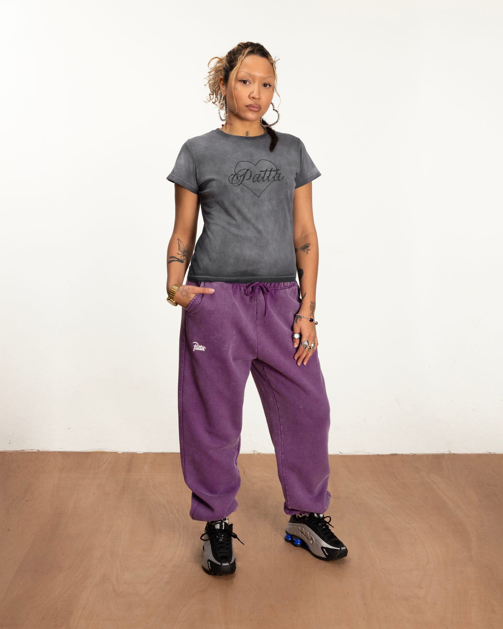 Patta Femme Spray Soft T-Shirt (Nimbus Cloud)