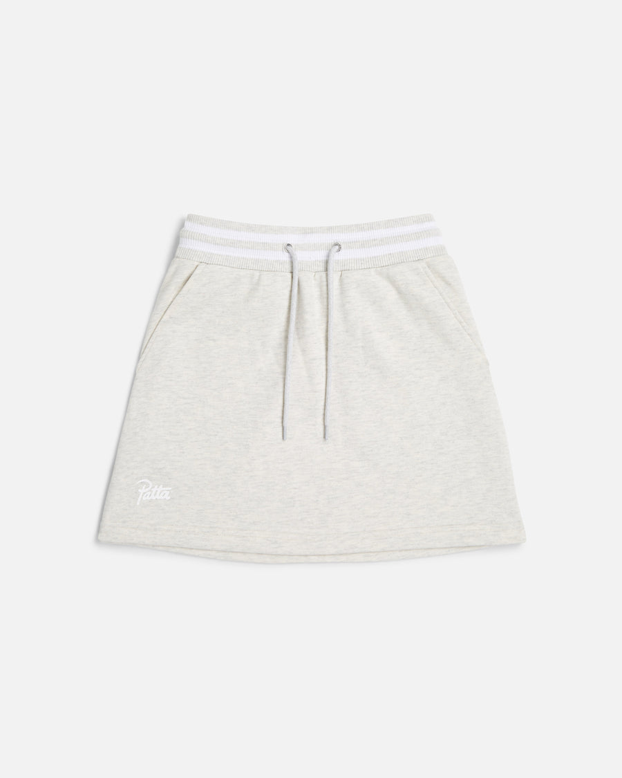 Patta Femme Lounge Skirt (Light Melange Grey)