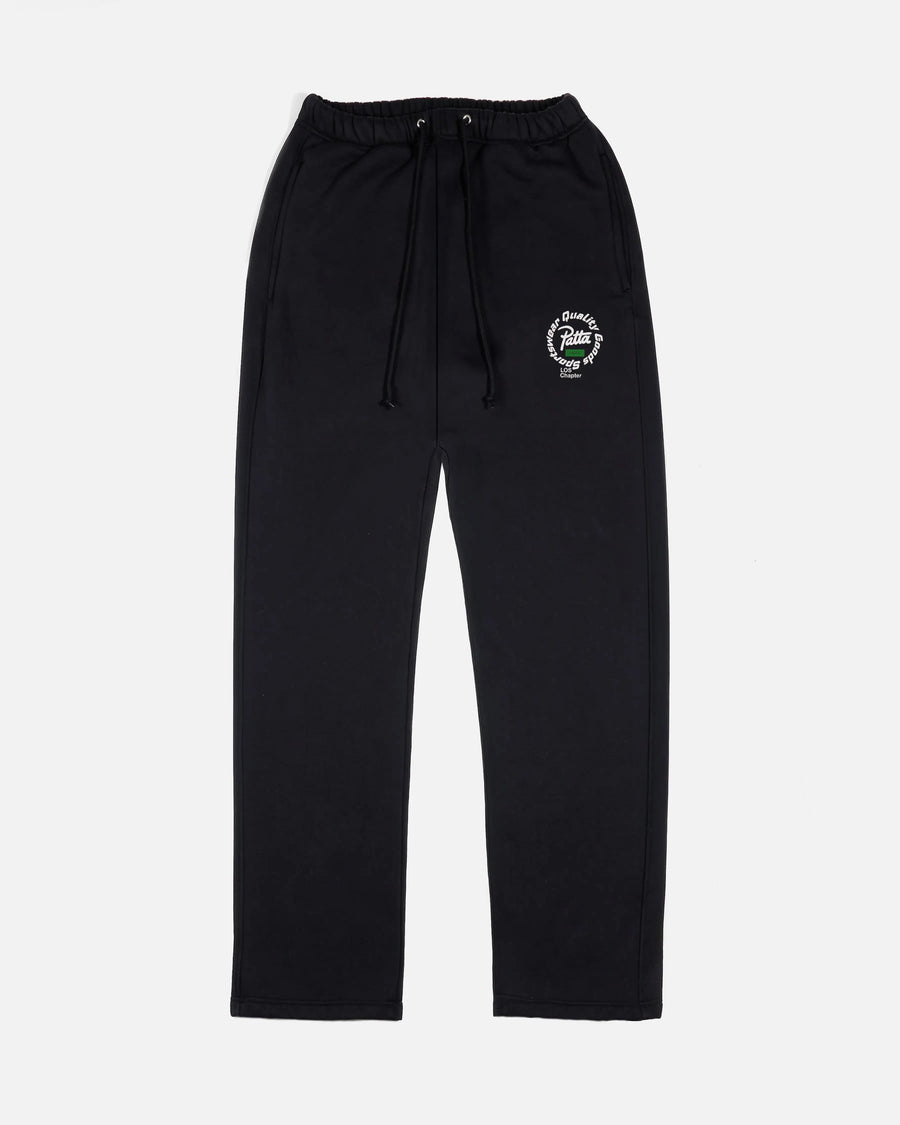 Patta Lagos Chapter Straight Leg Jogging Pants (Black)