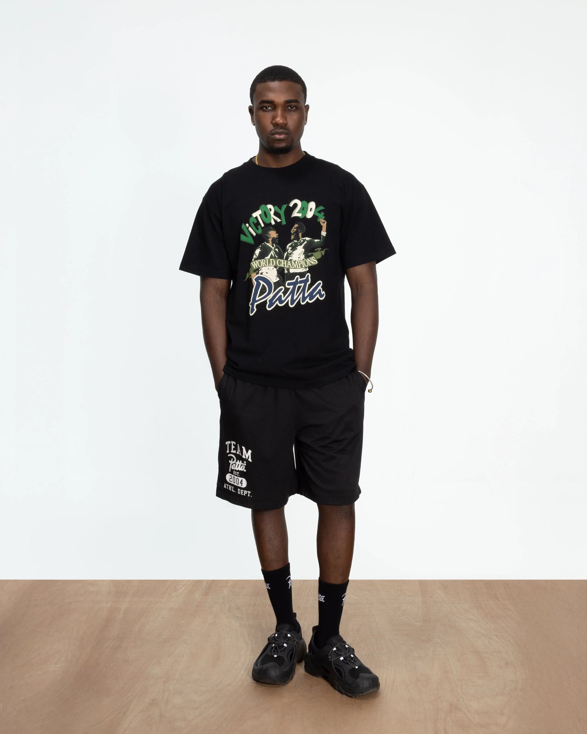 Patta Victory T-Shirt (Black)