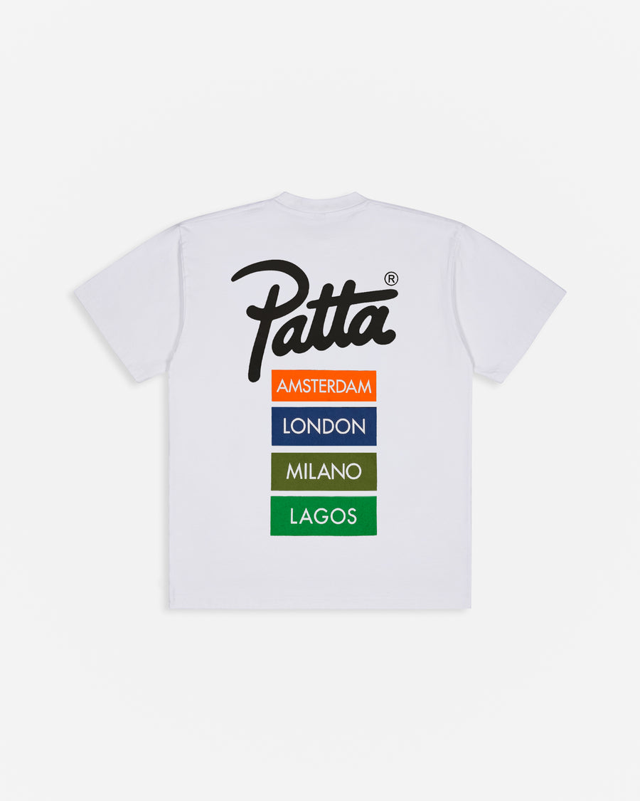 Patta Chapter Worldwide T-Shirt (White)