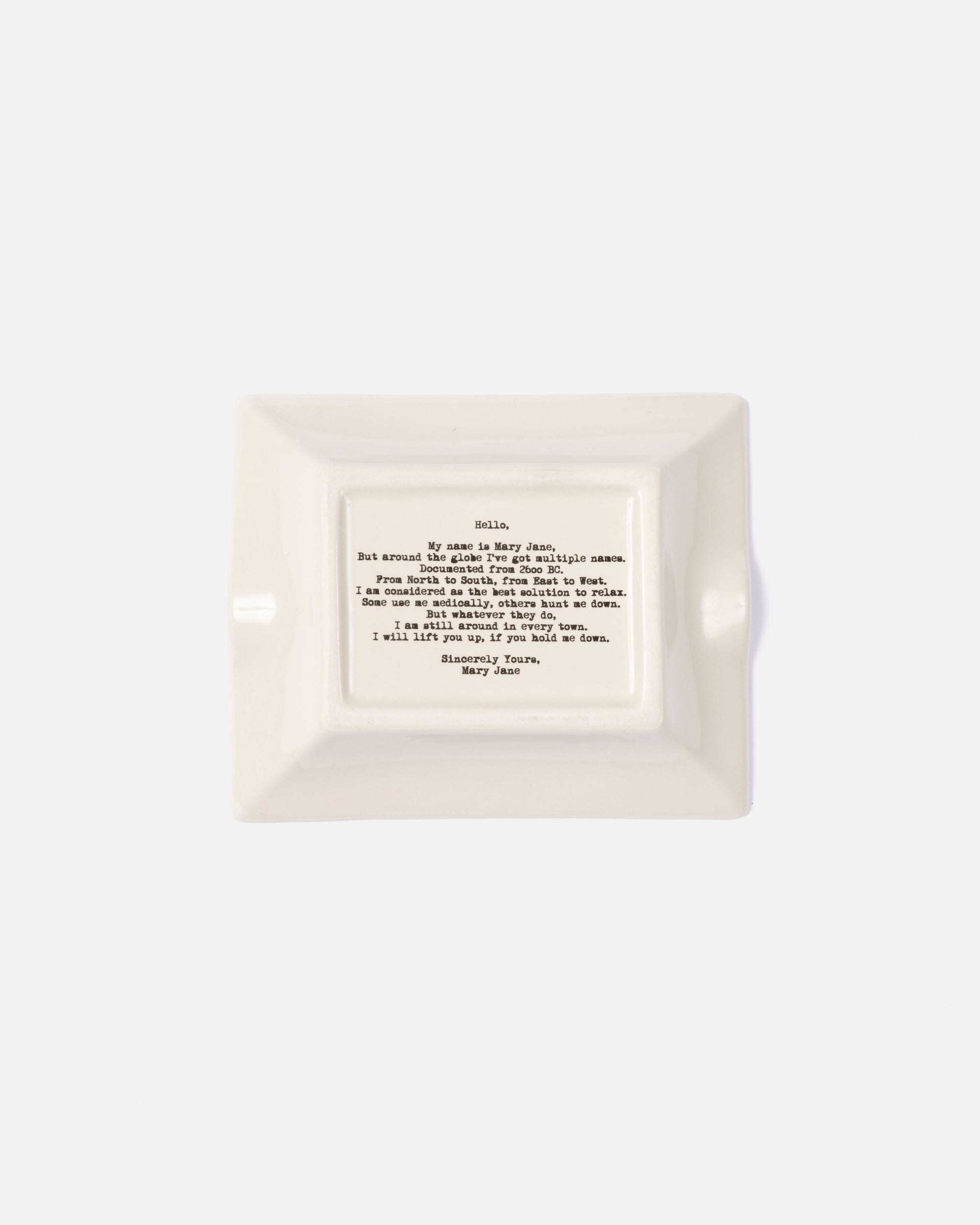 Patta 420 Stay High Ashtray (Beige)