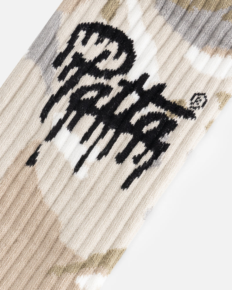 Patta Ghost Spray Camo Socks (Pussywillow Grey)