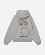 Patta x Carhartt Hooded Sweatshirt (Grey Heather)